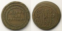 Tokens and Medals Mining Numismatics Fresnes, arr. de Valenciennes Mines de Fresnes Cu, R 23mm TB+ -