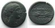  Bronze 317-289  v. Chr. Greek coins Sicily   Syracuse   Bronze  23mm   ... 200,00 EUR  +  7,00 EUR shipping