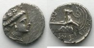 Greek coins Euboia Histiaia Tétrobole (3°/2° siècle av.JC) TTB -