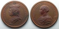Coins of Lorraine bronze Medals Ferd. de Saint Urbain série des Ducs de Lorraine Simon II bronze 47 mm TTB+/SUP -