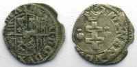 Coins of Lorraine Demi gros Duchy of Lorraine Henri II (1608-1624) Demi gros 1623 Nancy TB -