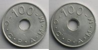 Emergency coins and tokens PARIS (75) C.C.P.A.M.M. Elie C595.2 100 (F) Al, Rtr 23mm SUP -