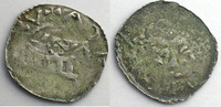 Coins of Lorraine Denier Bishopric of Metz Adalbéron II (984-1005) Denier B/TB -