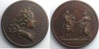 Tokens and Medals bronze Medals from Louis XV Régence de Philippe d'Orléans Ferdinand de SAINT-URBAIN La protection accordée aux arts par le Régent bronze 1716 43mm SUP/FDC -