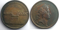Tokens and Medals bronze Medals of Louis XIV année 1680 MAUGER Le château de Versailles bronze 41mm SUP -