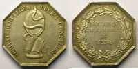 Tokens and Medals Jeton Numismatique du Notariat français (jetons de Notaires) Le Mans Jeton octogonal en argent SUP -