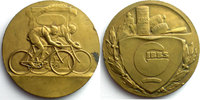 Tokens and Medals bronze Numismatique du Sport et des Loisirs Cyclisme FRAISSE Médaille bronze 50mm Gibbs Savon Paris TTB+ -