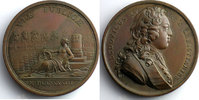 Tokens and Medals bronze Medals from Louis XV Année 1733 J.Duvivier/non signée Les grandes routes bronze 41mm SUP/FDC -