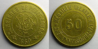 Tokens and Medals cent Mining Numismatics Evry Carrières de Petit-Bourg 50 (cent.) Lt, R 34mm 1869 TB+/TTB -