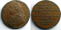 Coins of Lorraine Jeton rond en cuivre Ducal family of Lorraine Charles-Alexandre (fils de Léopold) Jeton rond en cuivre 32mm 1769 TTB+ -