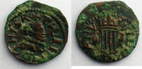 World coins Denier Spain Philippe III (1598-1621) Denier GRANOLLERS TTB -