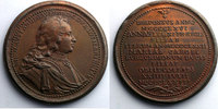 Coins of Lorraine bronze Medals Ferd. de Saint Urbain série des Ducs de Lorraine Nicolas d'Anjou 2° type bronze 46 mm TB+/TTB -