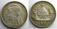 Tokens and Medals Jeton rond en argent Numismatics of the savings banks Troyes Jeton rond en argent 33mm Administration TTB+/SUP -