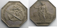 Tokens and Medals Jeton octogonal en argent Maritime SUP/FDC
