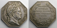 Tokens and Medals Jeton octogonal en argent Louis-Philippe I Incendie TTB+/SUP
