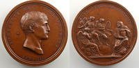 Tokens and Medals bronze Tokens and Medals of the Consulate Année 1800 MANFREDINI L. Attentat à la vie de Bonaparte Anno III (1800) bronze 60 mm SUP -