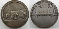 Tokens and Medals bronze Numismatics of the Automobile Demey H. Médaille en bronze argenté 50mm A.C.O. Rallye 19 mai 1935 SUP -