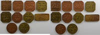 Emergency coins and tokens UGINE (73) S.H. 5Sté des Habit.des Aciéries Electriques) Série de 10 jetons différents TTB+ -