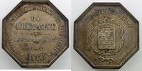 Tokens and Medals Jeton Numismatics of insurance companies La Bretagne Jeton octogonal en argent 34mm Nantes 1842 Incendie SUP -