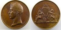 Tokens and Medals bronze Medals of Charles X Mort de Louis XVIII GAYRARD Mort de Louis XVIII 16 septembre 1824 bronze 51 mm SUP/FDC -