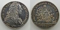 Tokens and Medals jeton rond en argent Royal tokens Trésor Royal jeton rond en argent 29mm Louis XV 1737 SUP -