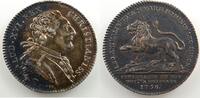 Tokens and Medals Jeton rond en argent Numismatique du Notariat français (jetons de Notaires) Bordeaux Jeton rond en argent 30mm Louis XVI Conseillers du Roy, Notaires à Bordeaux 1756 TTB -