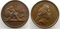 Tokens and Medals bronze Medals of Louis XIV année 1674 MAUGER Vains projets de la flotte hollandaise bronze 41mm SUP/FDC -