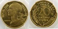 Coins of France 1959-2001 20 Centimes 20 Centimes G.332 Marianne 1962 Essai PCGS-SP66 FDC -