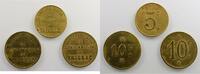 Emergency coins and tokens TRIGNAC (44) Société Civile de Consommation Elie 15.1a, 15.2a, 15.2b 5 c, 10 c (x2) TTB+ -