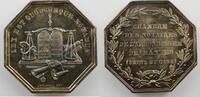 Tokens and Medals Jeton Numismatique du Notariat français (jetons de Notaires) Mantes Jeton octogonal en argent 30.5mm SUP/FDC -