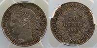 Coins of France 1793-1959 50 Centimes 50 Centimes G.419 Cérès 1895 A (Paris) PCGS-MS62 SUP/FDC -