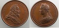 Coins of Lorraine bronze Medals Ferd. de Saint Urbain série des Ducs de Lorraine Henri II bronze SUP -