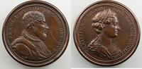 Coins of Lorraine bronze Medals Ferd. de Saint Urbain série des Ducs de Lorraine François I bronze 47 mm TTB -