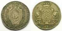 Tokens and Medals jeton rond en argent Royal tokens Bretagne jeton rond en argent Maires de Nantes Richard de la Pervenchère 1787-1788 SUP -