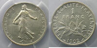 Coins of France 1793-1959 1 Franc 1902 1 Franc  G.467  Semeuse  1902  PC... 267.79 US$  +  8.15 US$ shipping