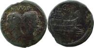 Roman republic Dupondius Julius Caesar and Octavian  Vienne (Gaule)  Vie... 582.15 US$ free shipping