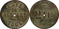 Emergency coins and tokens  TOUL (54)  Café du Bosquet  20 c  rond en la... 40.75 US$  +  8.15 US$ shipping