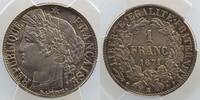 Coins of France 1793-1959 1 Franc 1871 K 1 Franc  G.465  Cérès  1871 K (... 372.57 US$  +  8.15 US$ shipping