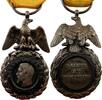 France Military Medal Second Empire Médaille Militaire en argent (2e modèle) TB -