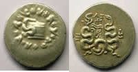 Greek coins Mysia Pergamon Cistophore (133-67 av.JC) TTB -