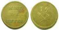 Tokens and Medals Mining Numismatics Littry Mine de Litry 15 (sous) TTB -