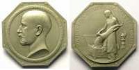 French colonial coinage Jeton Colonies générales III° République Jeton octogonal en argent 36mm SUP/FDC -