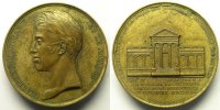 Tokens and Medals bronze Medals of Charles X Reconstr. Salle des séances chambre des Députés GAYRARD bronze 51mm SUP -