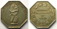 Tokens and Medals Jeton Numismatique du Notariat français (jetons de Notaires) Le Mans Jeton octogonal en argent TTB -
