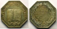 Tokens and Medals Jeton Numismatique du Notariat français (jetons de Notaires) Saint-Quentin Jeton octogonal en argent SUP -