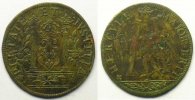 Tokens and Medals Jeton Royal tokens Charles IX (1560-1574) Jeton en cuivre 28mm sans date TB/TTB -