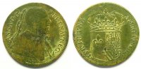 Tokens and Medals jeton Royal tokens Anne d'Autriche, veuve (1643-1666) jeton en cuivre 27mm sans date TB+/TTB -