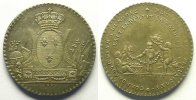 Tokens and Medals jeton rond en argent Royal tokens Corporations et Professions diverses jeton rond en argent Modes et Plumassières 1777 TTB+ -