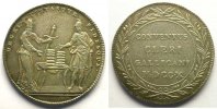 Tokens and Medals jeton rond en argent Royal tokens Clergé de France jeton rond en argent Assemblées du Clergé 1710 TB+/TTB -
