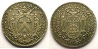 Tokens and Medals jeton rond en argent Royal tokens Bretagne jeton rond en argent Ville de Nantes 1743 TTB -